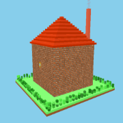 I built a 3D house where you can buy virtual bricks to advertise your project (Already sold 18). I w